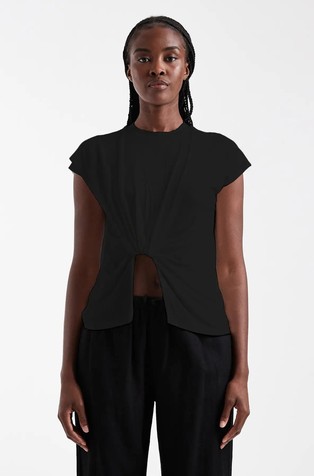 TSCHLOE majica kratkih rukava od rastezljive viskoze