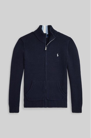 Pleten pulover s patentnim zatvaračem