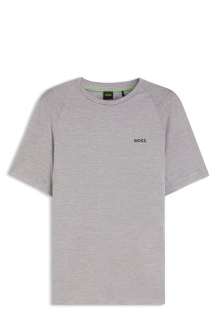 Active slim-fit T-shirt with moisture control