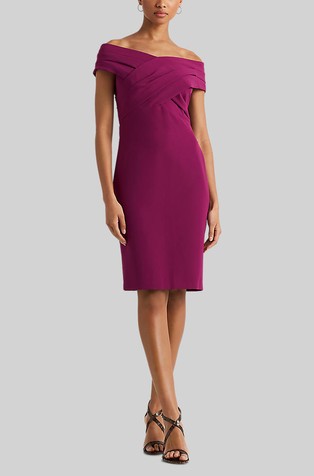 Cocktail haljina s otkrivenim ramenima