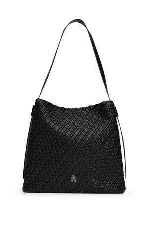 Monogram Braided Hobo Bag