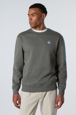 Pamučni logo pulover