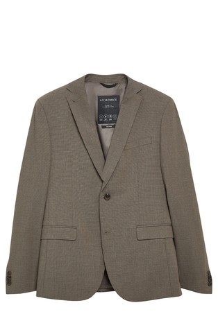 S.o ultimate slim fit sako od mješavine s vunom