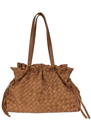 Woven shopping bag