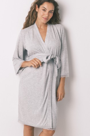 Kućni ogrtač za trudnice i mame koje doje