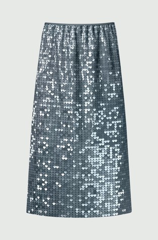 Sequinned skirt