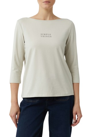 Majica s 3/4 rukavima i otiskom