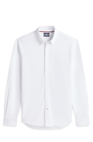 Performance slim fit košulja od oxford pikéa