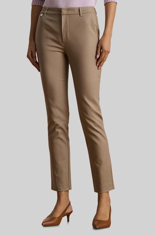 Skinny fit hlače od rastezljivog pamuka