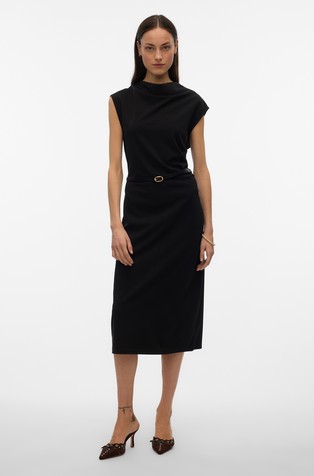 VMGANNAH Midi dress with belt