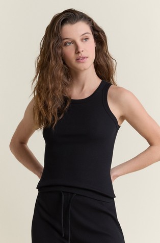 Joani Ribbed Pyjama Tank Top