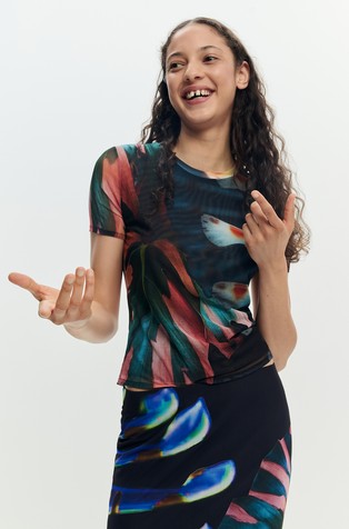 T-shirt designed by mr. christian lacroix