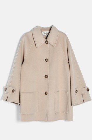 Wool-blend peacoat