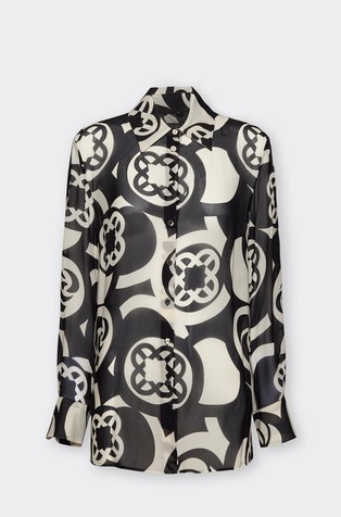 Viskozna košulja s uzorkom