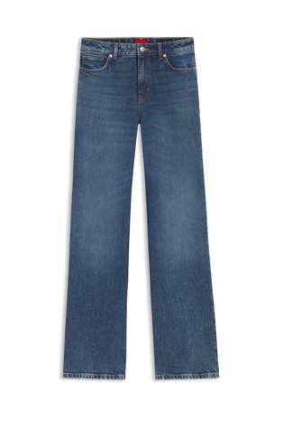 Flared-fit jeans in stretch denim