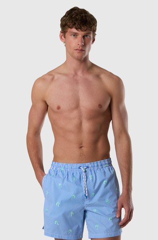 Prugaste kupaće hlače s vezovima