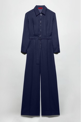 Košulja-kombinezon od mješavine s vunom