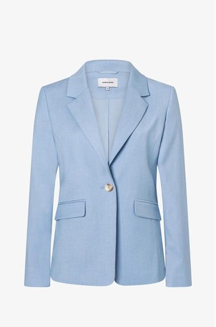 Slim fit sako s jednorednim kopčanjem