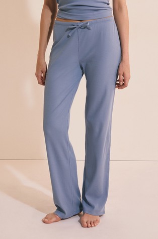 Joani ribbed pyjama pants