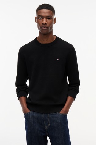 Slim Cotton Knit Jumper