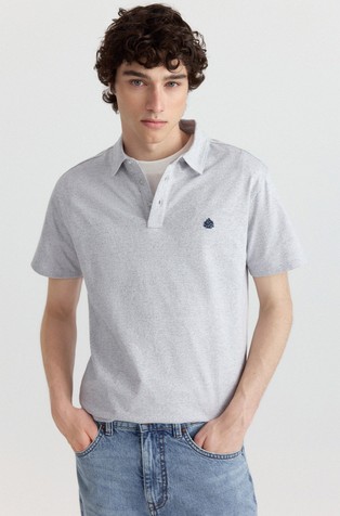 Microraya jersey slim fit polo shirt