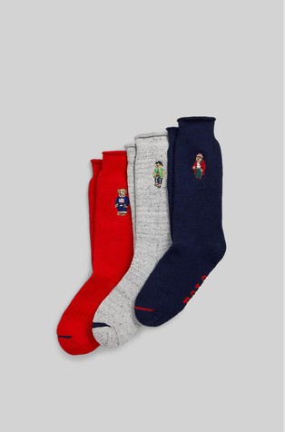 Polo Bear poklon paket od 3 para čarapa od mješavine pamuka