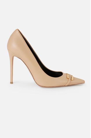 Kožne salonke s logo detaljem