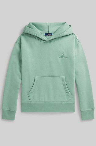 Oversized fit logo pulover s kapuljačom i flisiranom unutrašnjošću