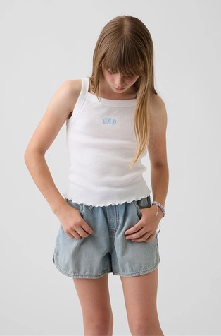 Gap logo majica s naramenicama za djevojčice