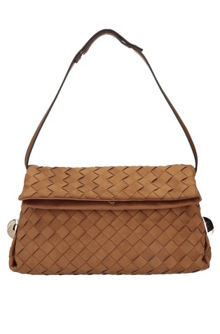 Woven shoulder bag