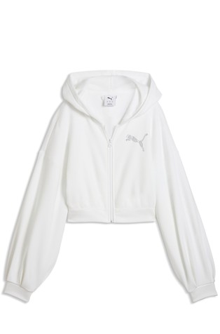 Essentials Graphics pulover s kapuljačom i ukrasnim kamenčićima