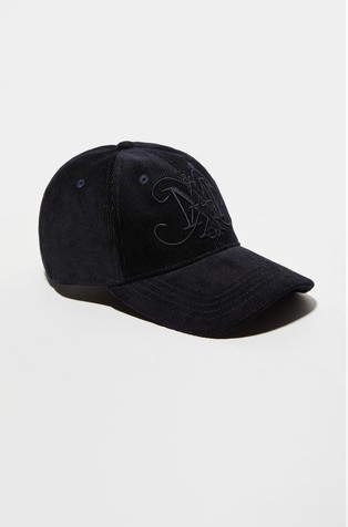 Corduroy baseball cap