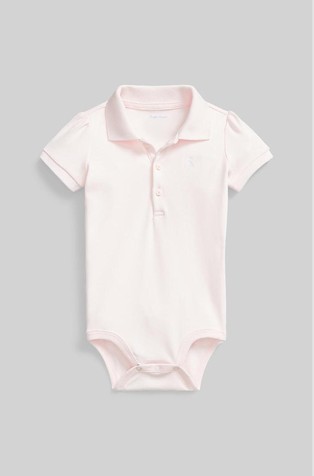 Pamučni bodi s polo ovratnikom