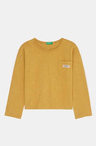 Majica od organskog pamuka s džepom na prsima