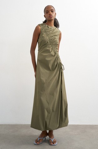 TSBELLA duga balon haljina bez rukava