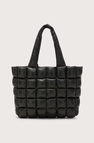 Prošivena kožna tote torba