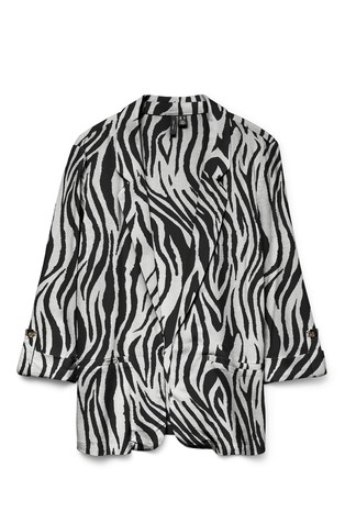 VMJESMILO Blazer in viscose-linen