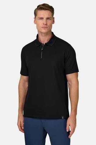 High-Performance Piqué Polo Shirt with S-Cafè® Yarn