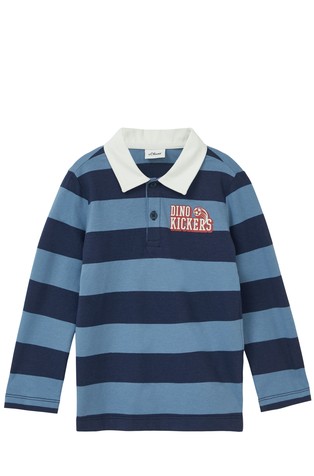 Prugasta polo majica dugih rukava