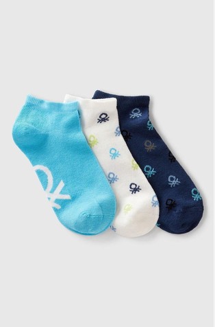 Paket od 3 para niskih čarapa