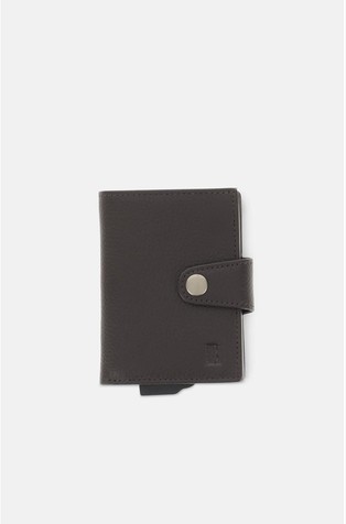 Credit Card Holder in Grained Leather