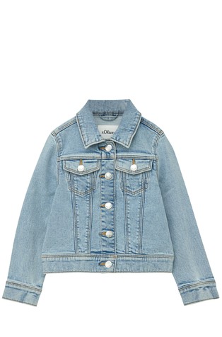 Denim jakna sa svijetlo ispranim izgledom