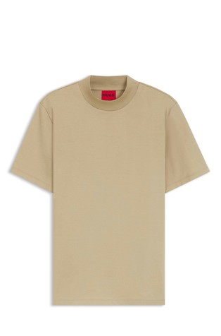 Slim fit pamučna majica kratkih rukava