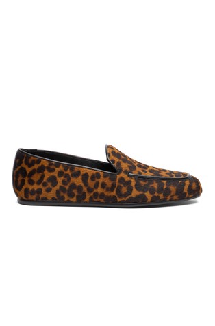Lee kožne loafer cipele s leopard uzorkom
