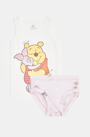 Winnie the Pooh komplet potkošulje i donjih gaćica od organskog pamuka