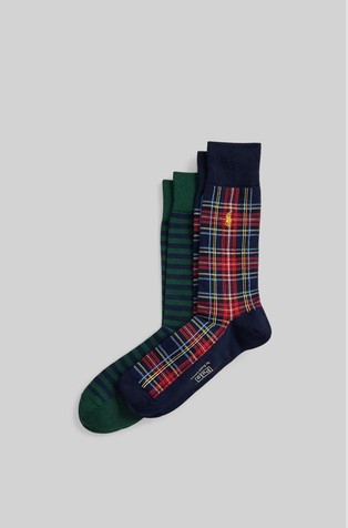 Paket od 2 para čarapa od mješavine pamuka