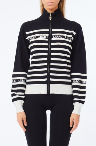 Kardigan s prugastim uzorkom