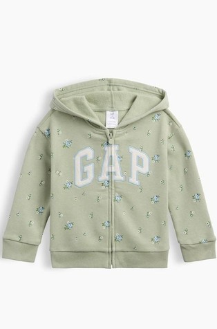 Gap logo hoodie s uzorkom za djecu djevojčice