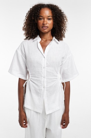 TSZOLA short-sleeved shirt with side cut-outs