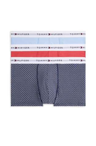 Paket od 3 para bokserica s logo obrubom